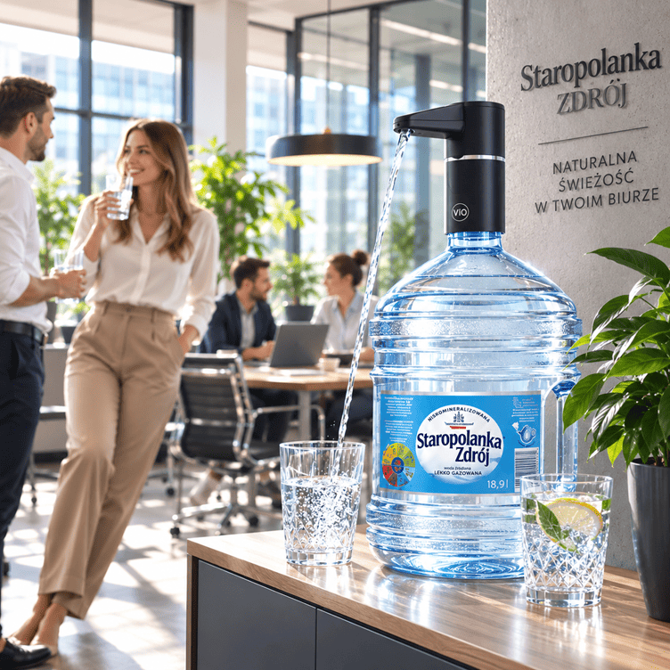 Dostawa wody do firm i domów