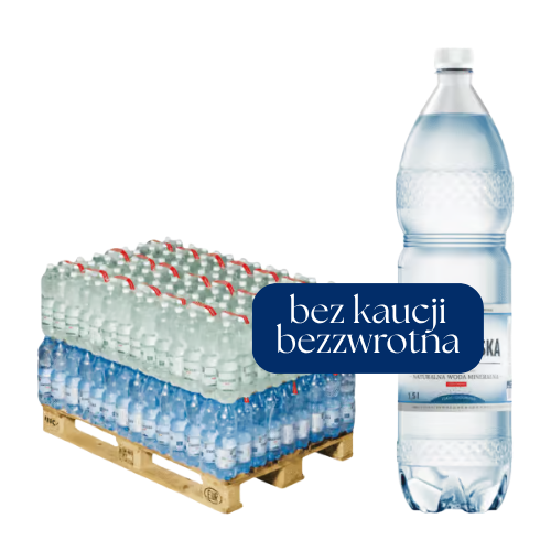 Woda butelkowana bez kaucji dla firm